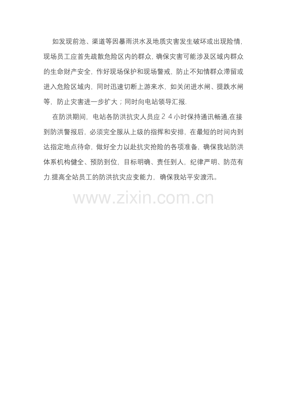 水电站防汛应急预案.doc_第2页