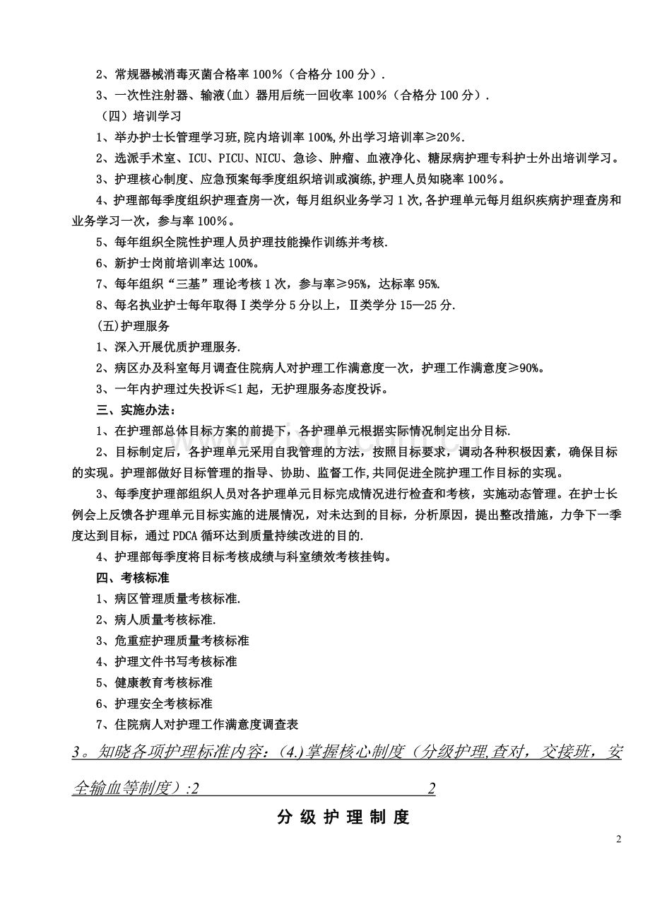 护理管理目标.doc_第2页