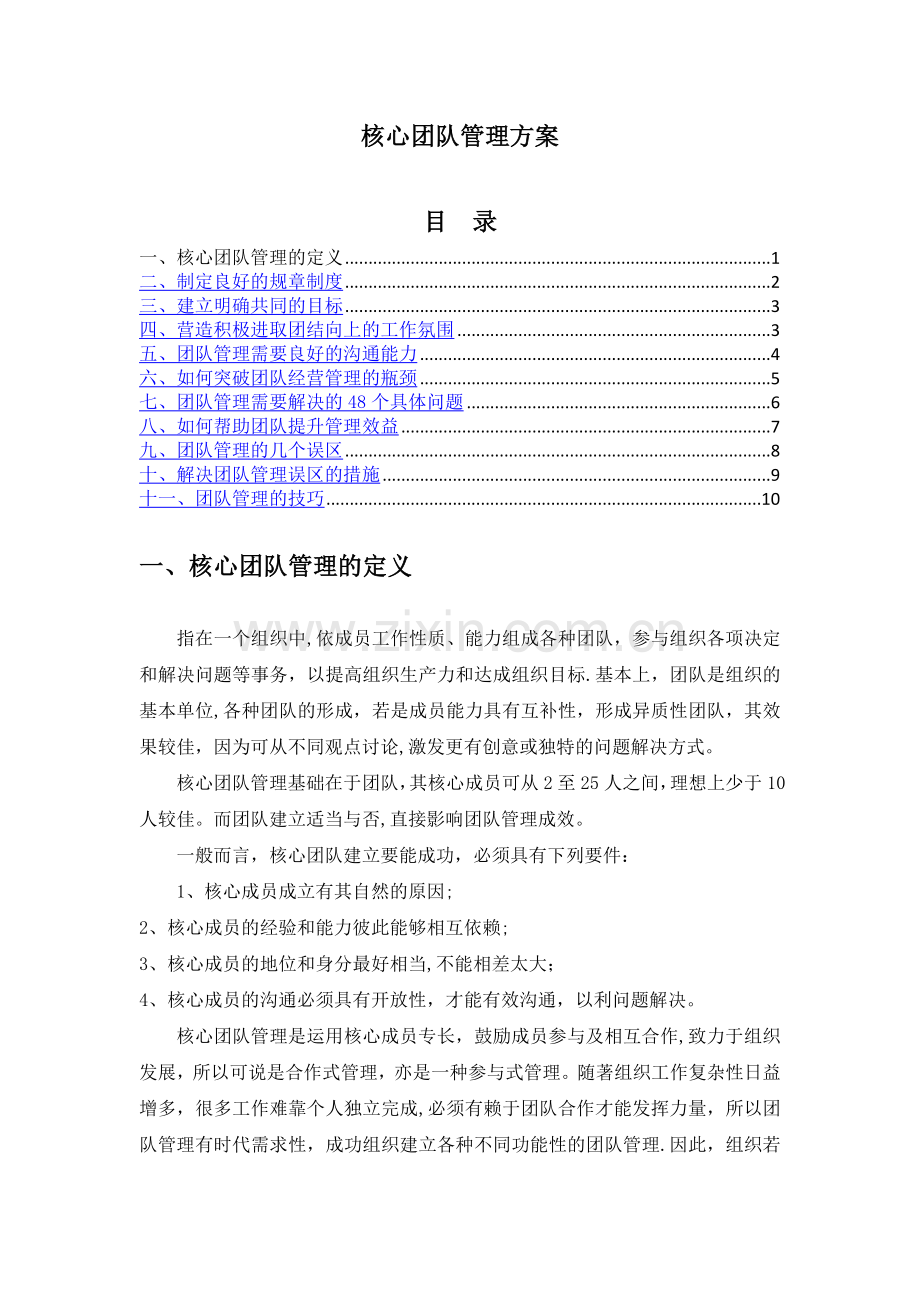 核心团队管理方案.doc_第1页