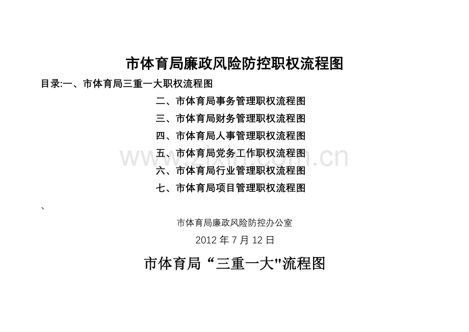 廉政风险防控职权流程图(总).doc_第1页