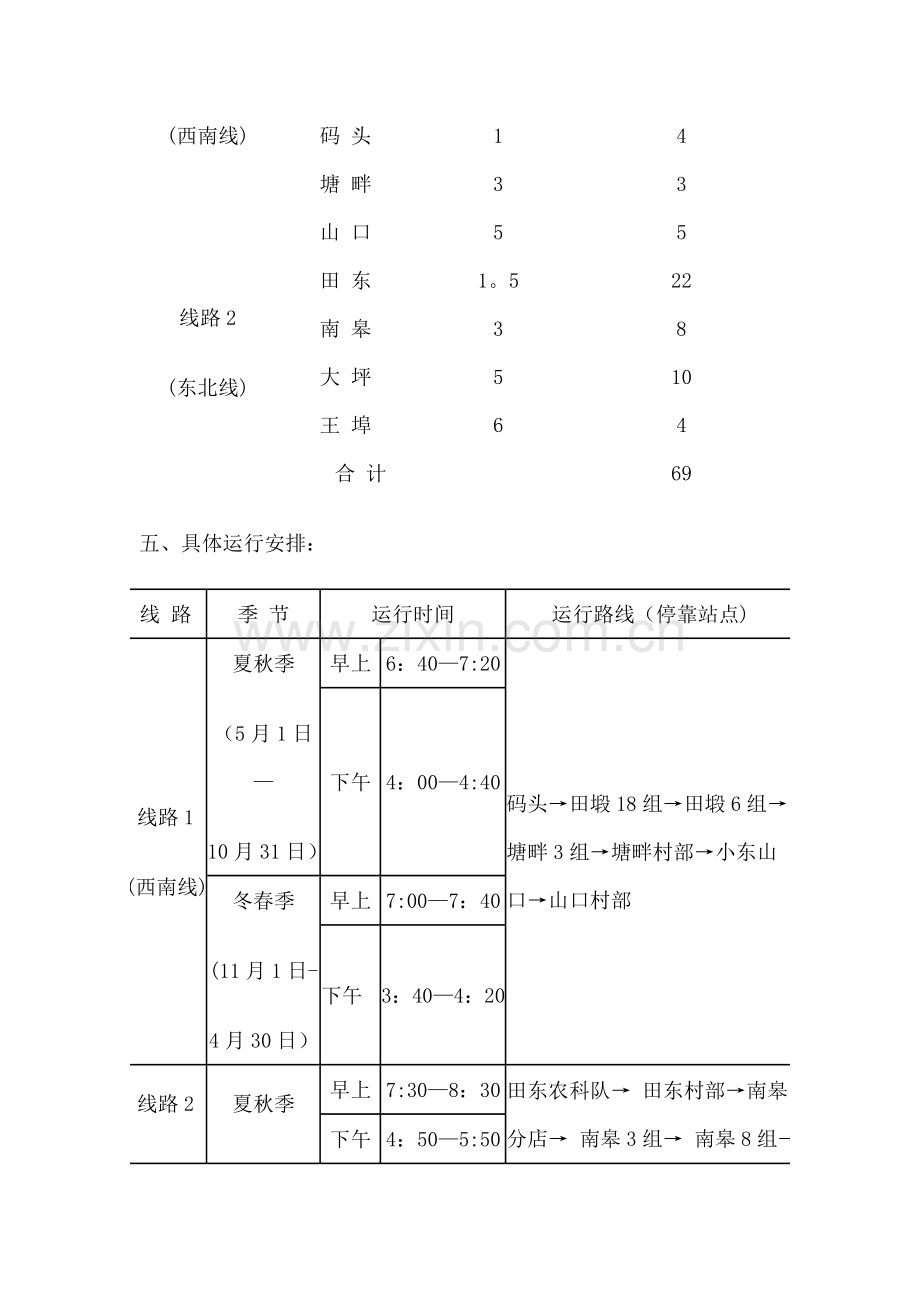 学校校车运行方案(范本).doc_第2页