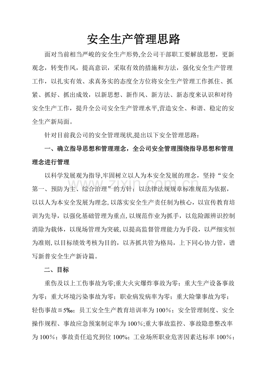 安全管理思路汇报.doc_第1页