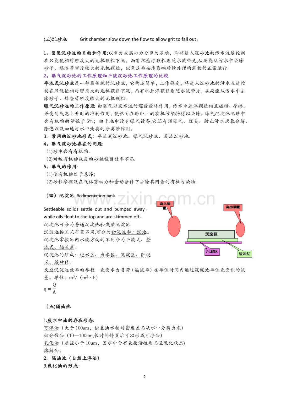 水污染控制工程重点总结.doc_第2页
