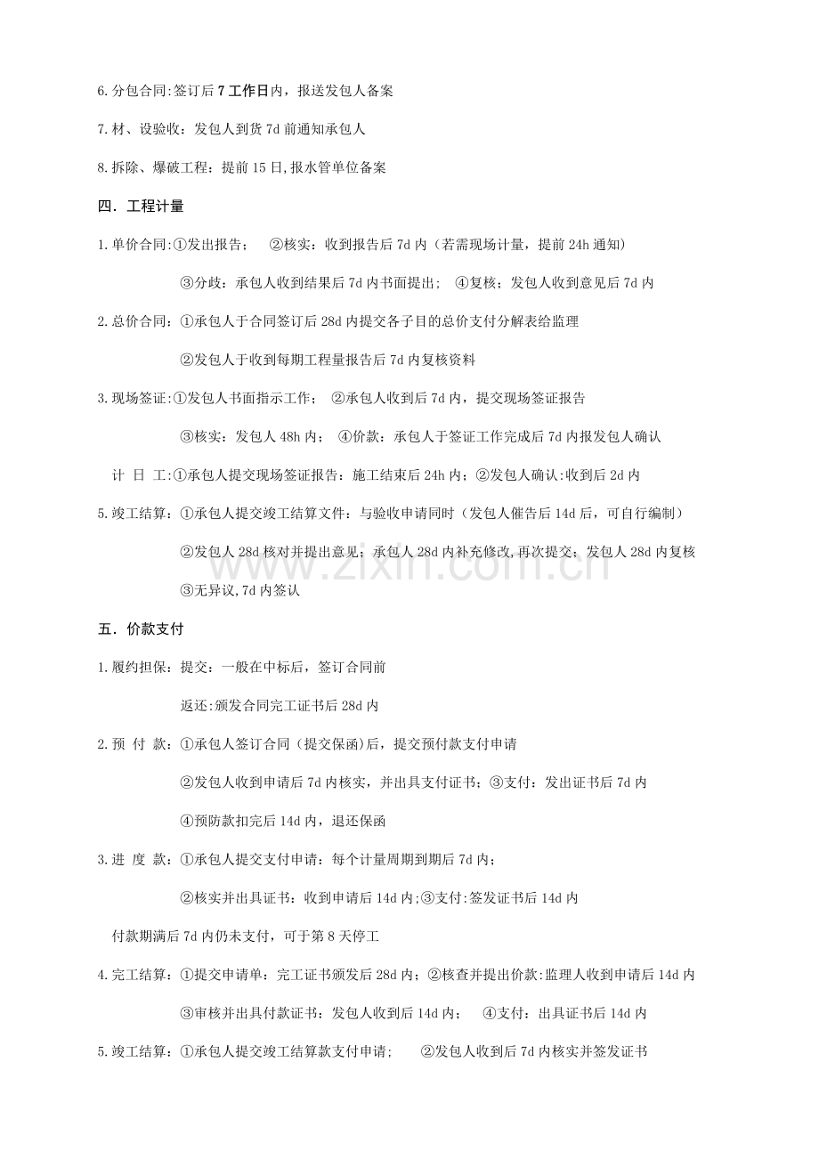 水利工程管理时间节点(实用篇).doc_第2页