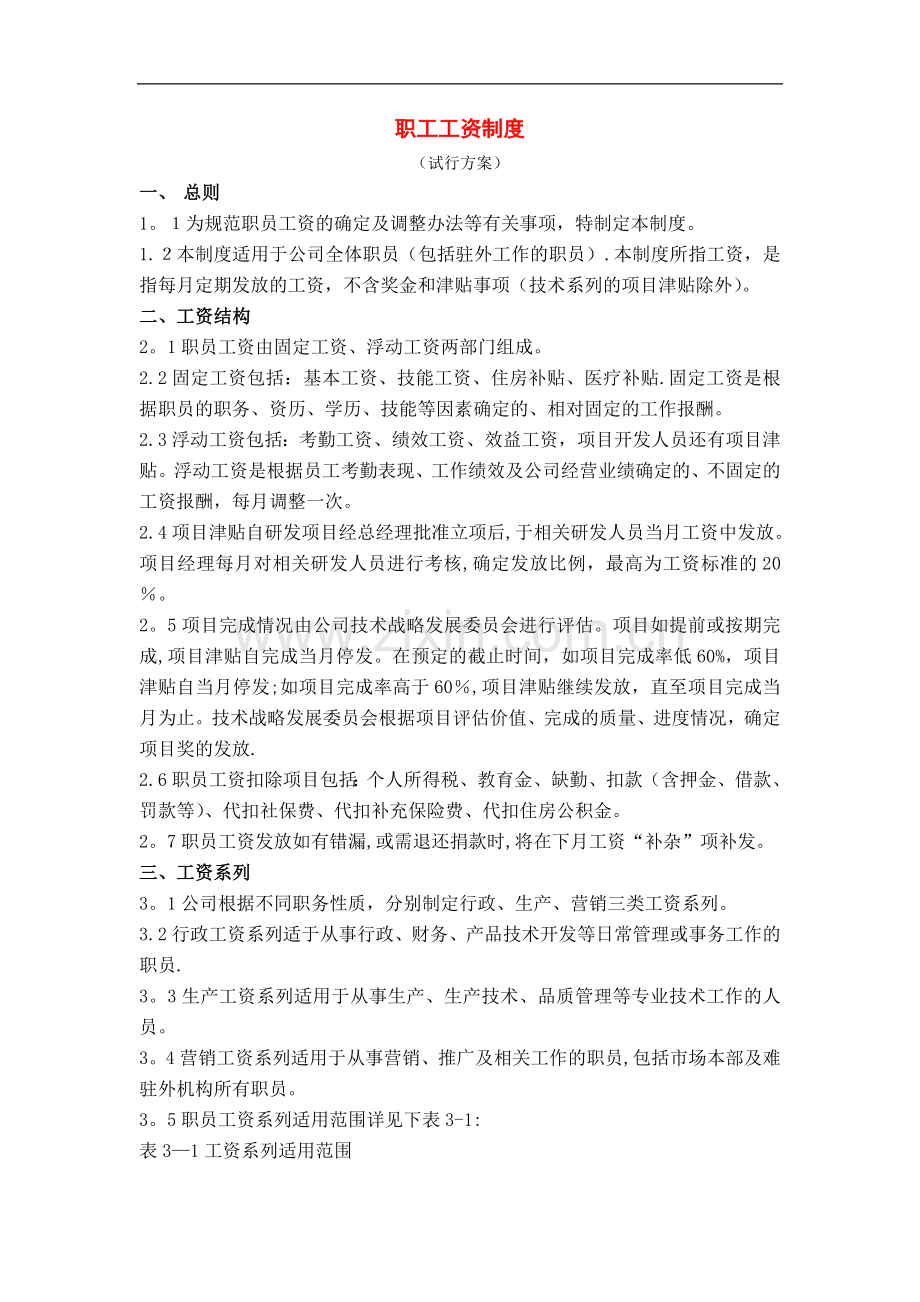 工资制度范本.doc_第1页