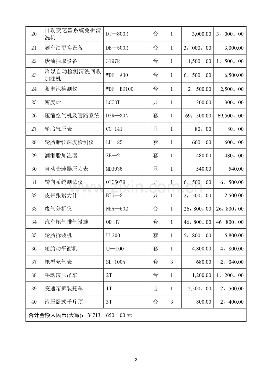 汽车整车实训室建设方案.doc_第2页
