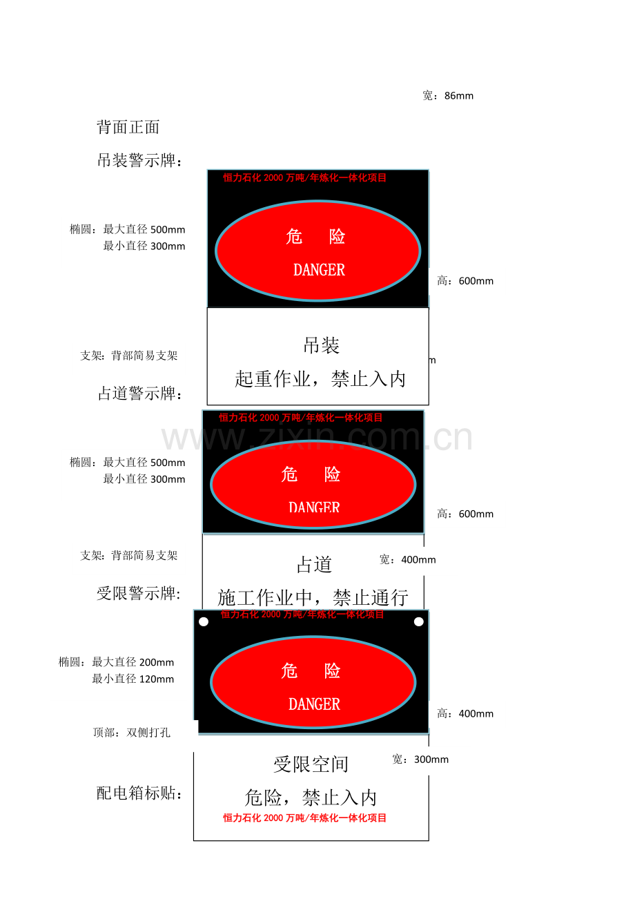 施工现场标牌模版.doc_第2页