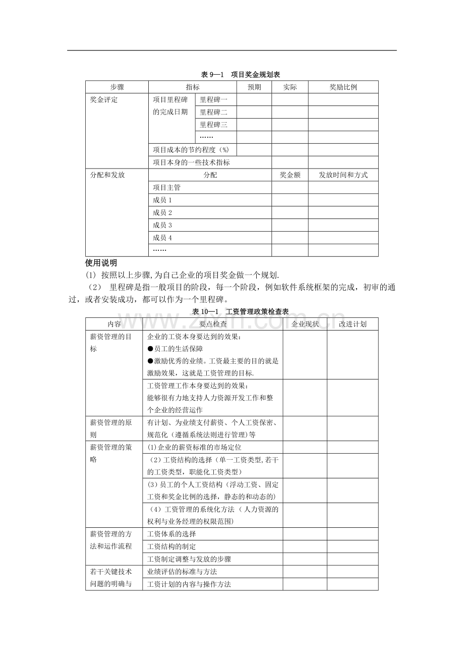 薪资福利工具表单汇总.doc_第2页