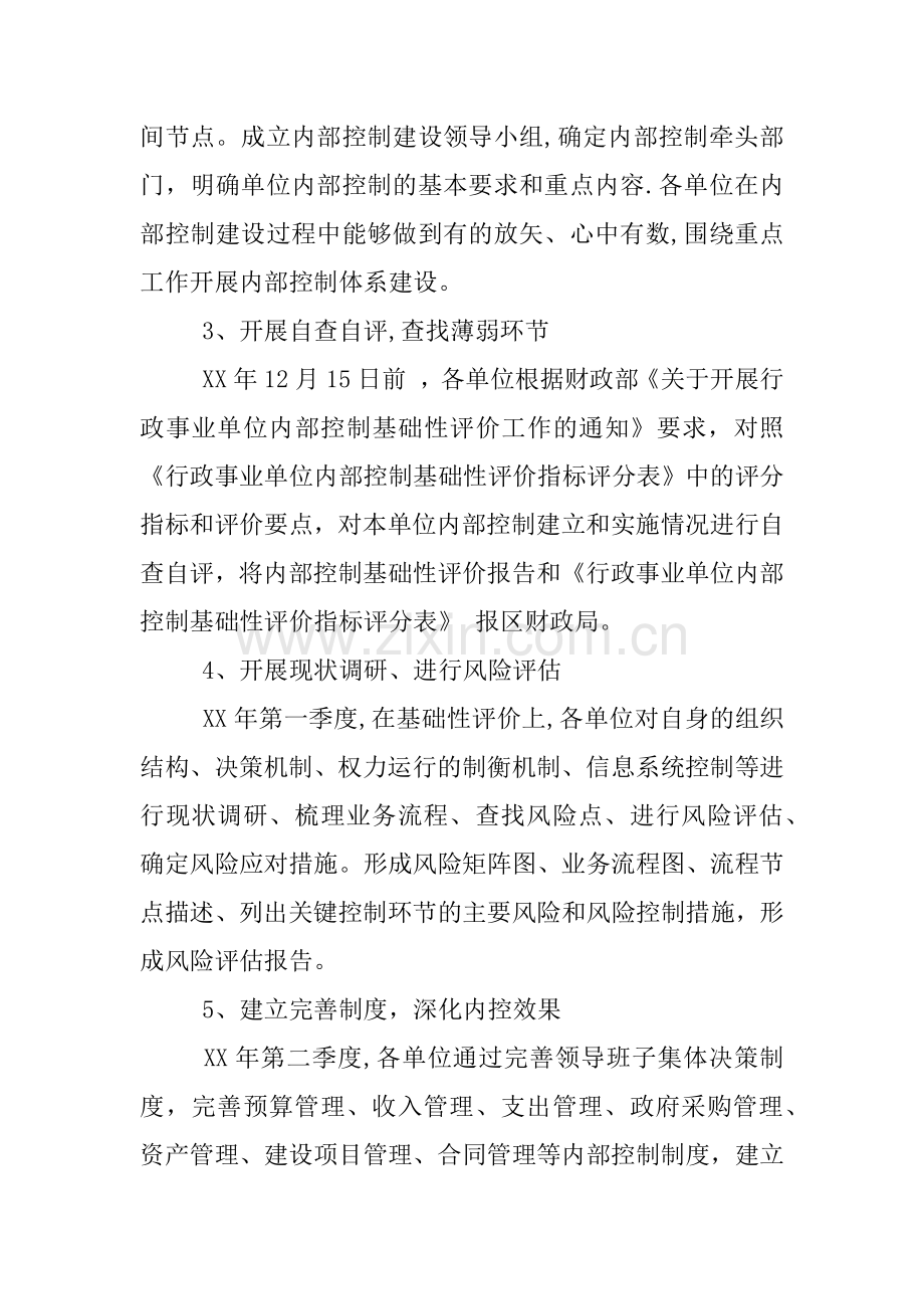 事业单位内部控制基础性评价报告总结XX.docx_第2页