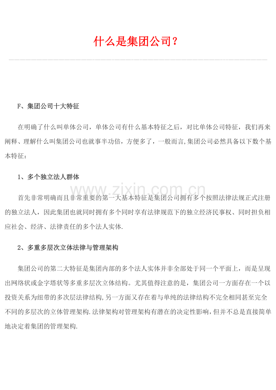 什么是集团公司？.doc_第1页
