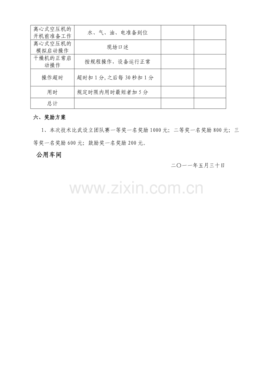 工青工技能比武竞赛方案.doc_第2页