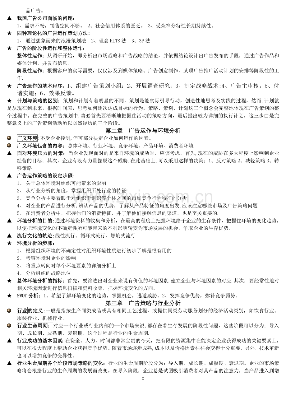自考广告运作策略复习资料.doc_第2页