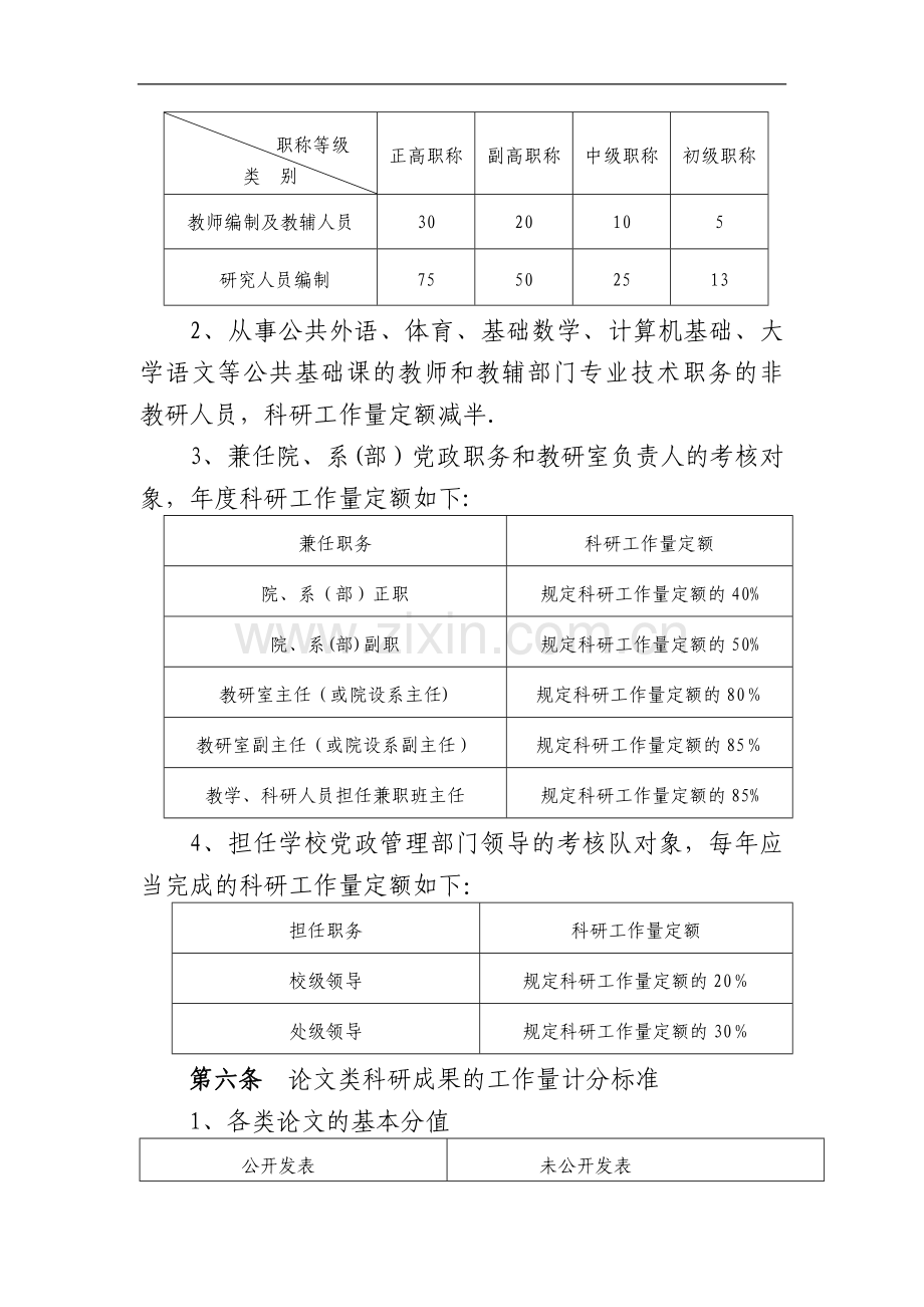云南财经大学科研工作量管理办法.doc_第2页