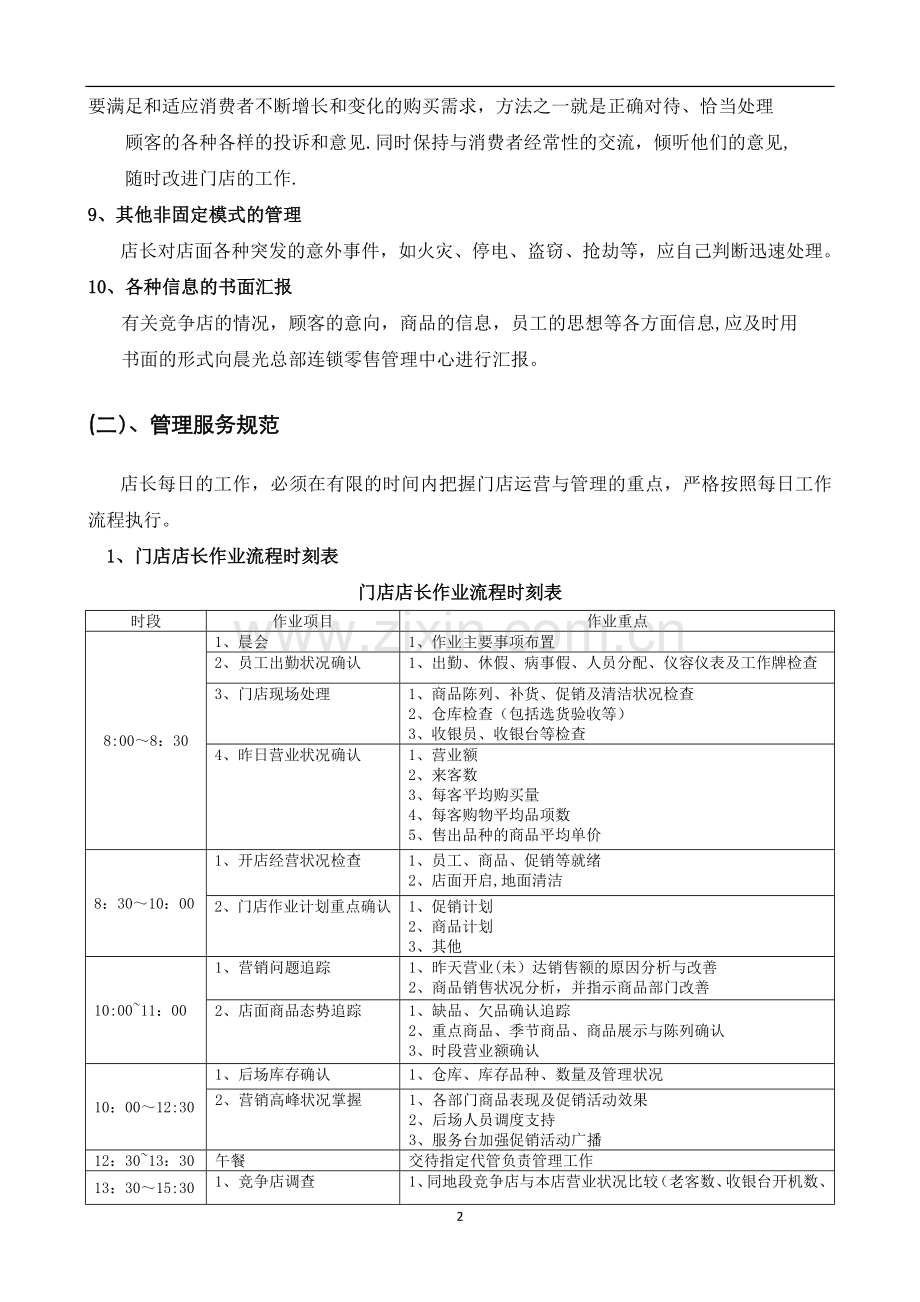 店长工作职责与管理服务规范.doc_第2页