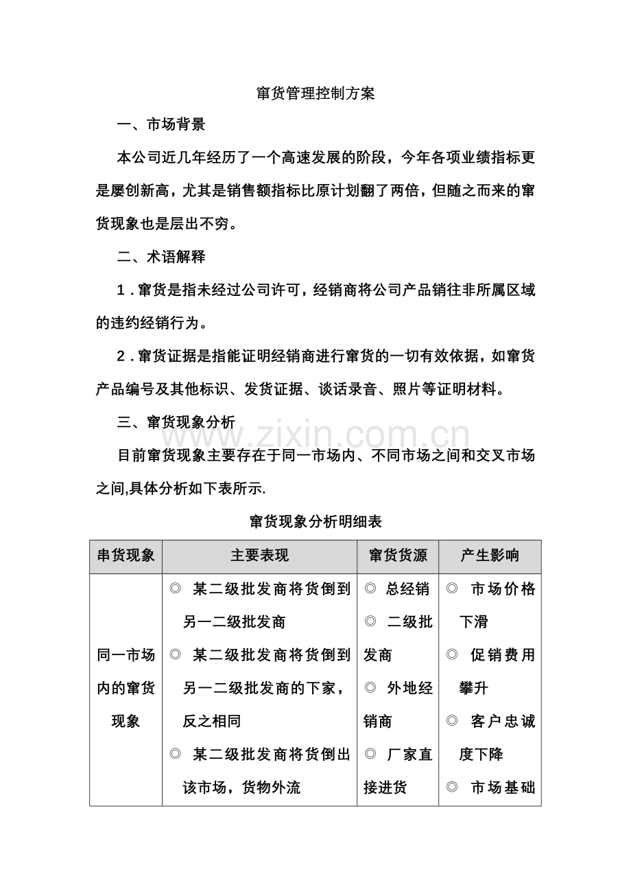 窜货管理控制方案.doc_第1页