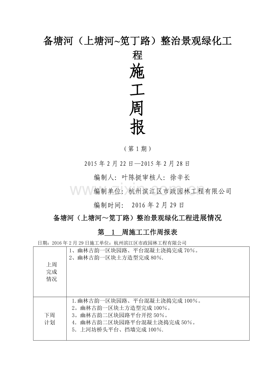 施工周报格式.doc_第1页