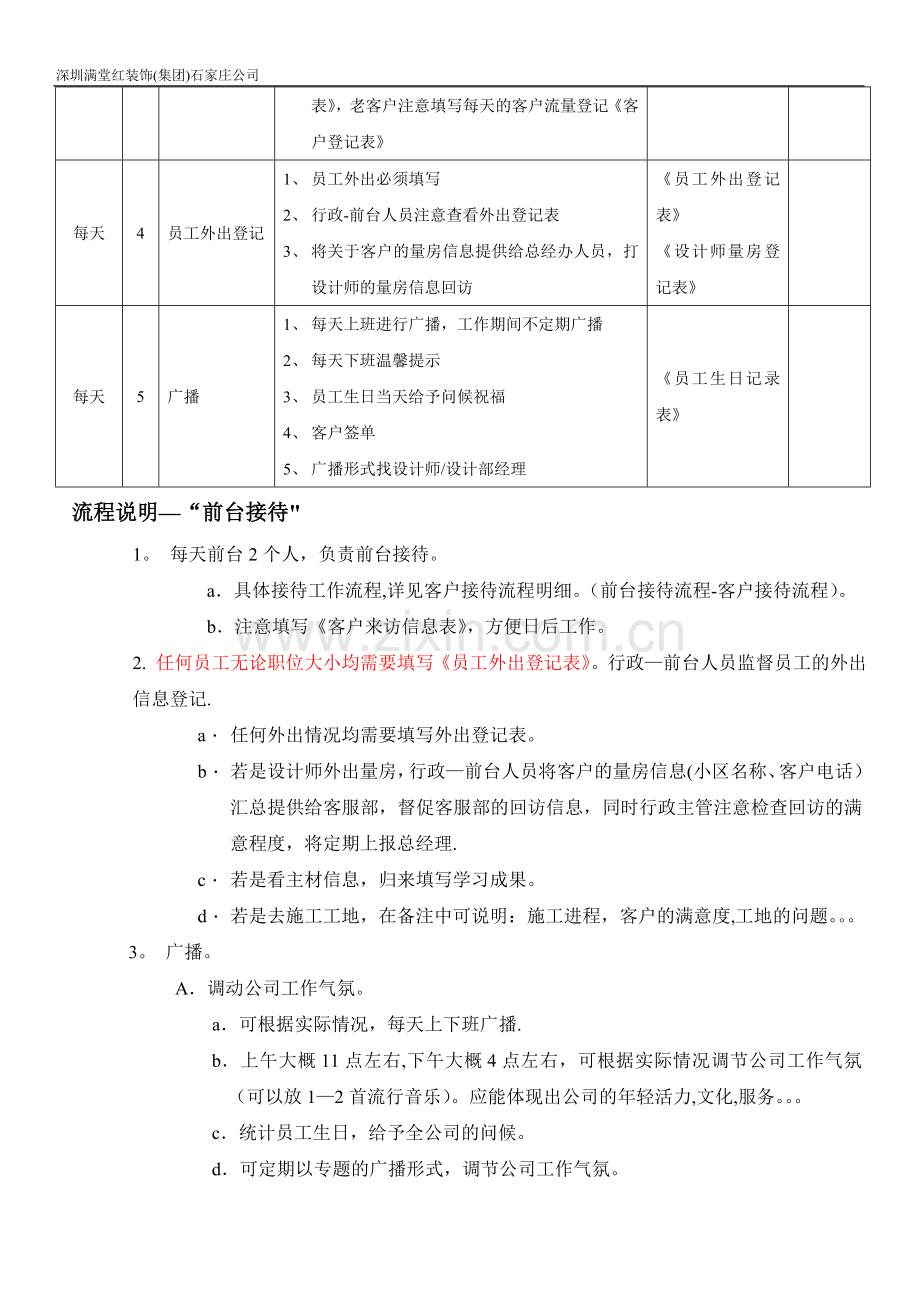 行政部工作执行方案(标准化).doc_第2页