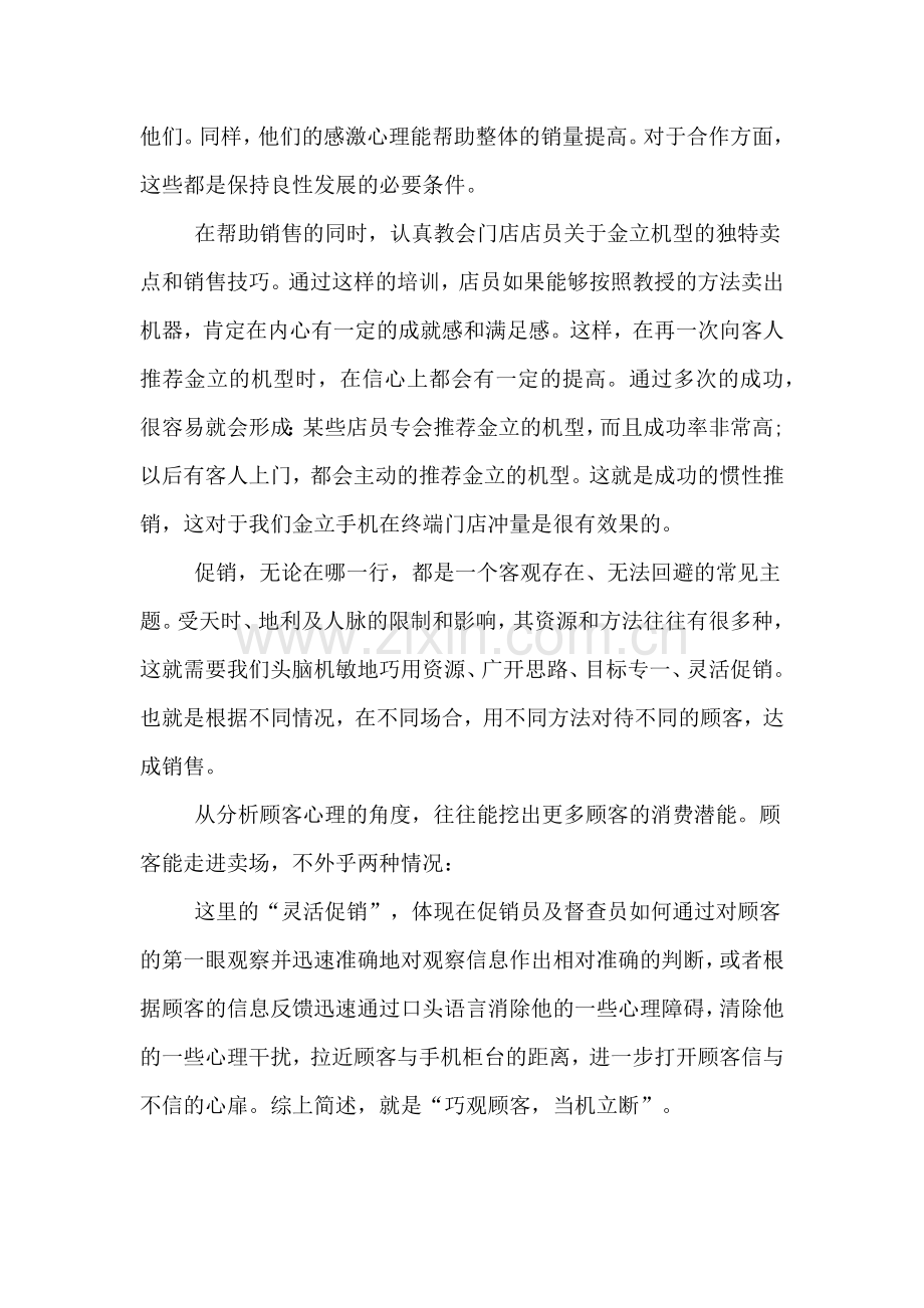 2019年促销督查主管工作总结.doc_第2页