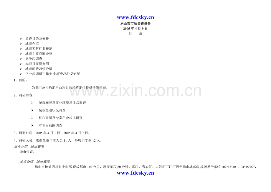 乐山市市场调查报告.doc_第1页