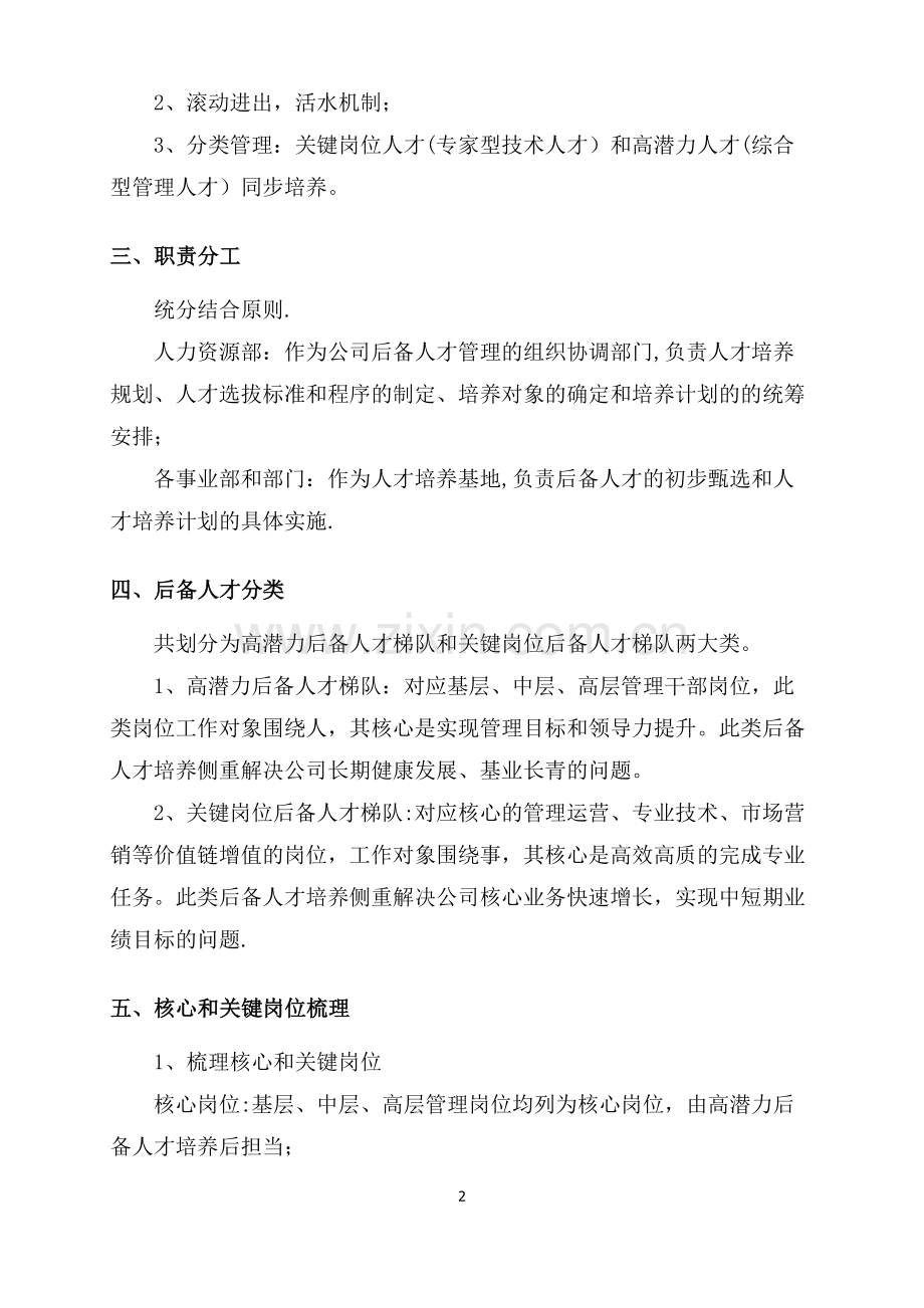 某公司后备人才管理制度.docx_第2页