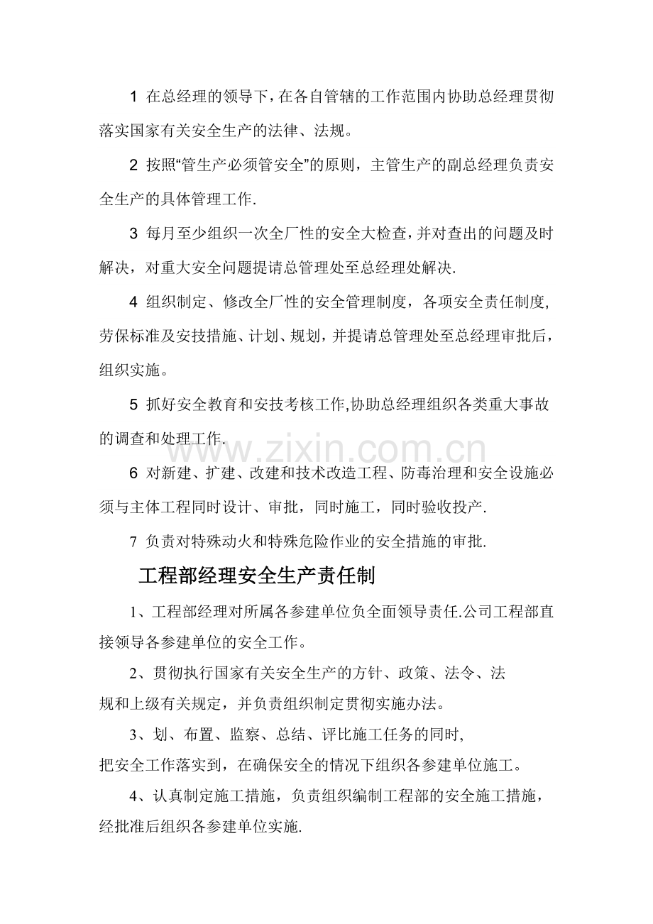 总经理安全生产责任制等.docx_第2页