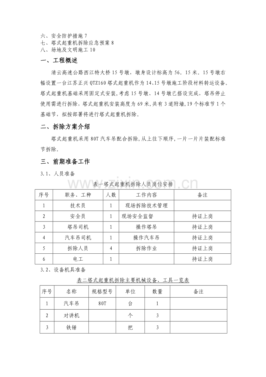 塔式起重机拆卸专项施工方案.doc_第2页
