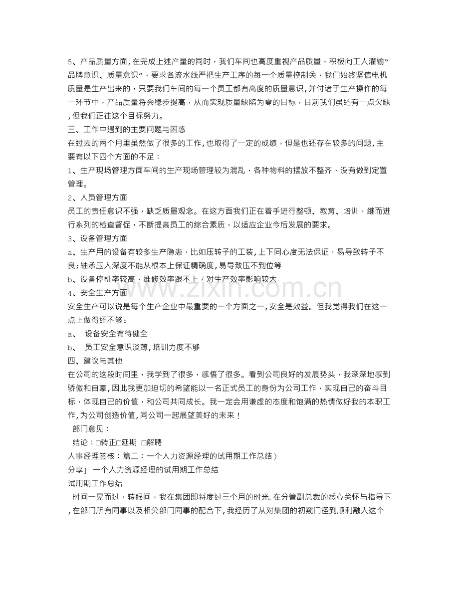 生产部经理试用期工作总结.doc_第2页