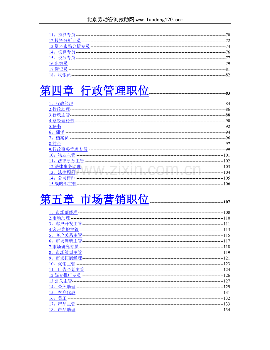 职位说明及薪酬绩效管理版本(房地产).doc_第2页