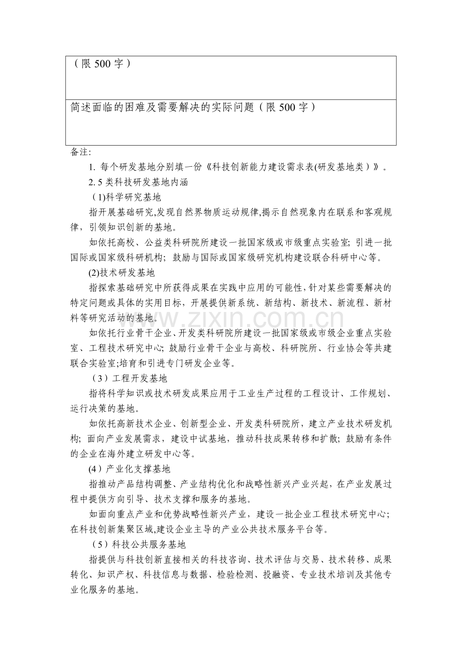 科技创新能力建设需求表(研发基地类).doc_第2页