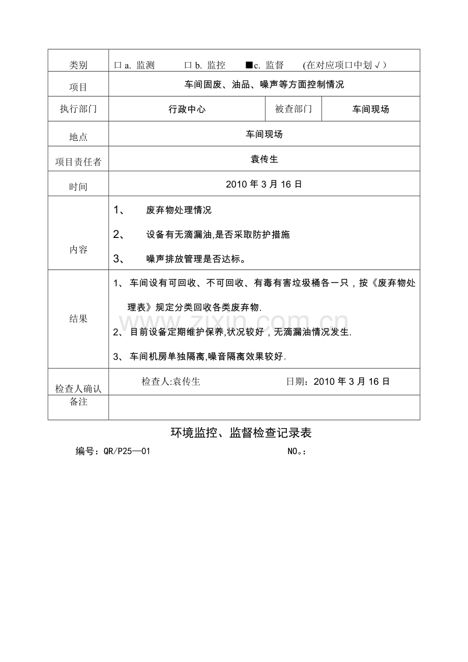 环境表格模板-1环境监测、监控、监督记录表.doc_第2页