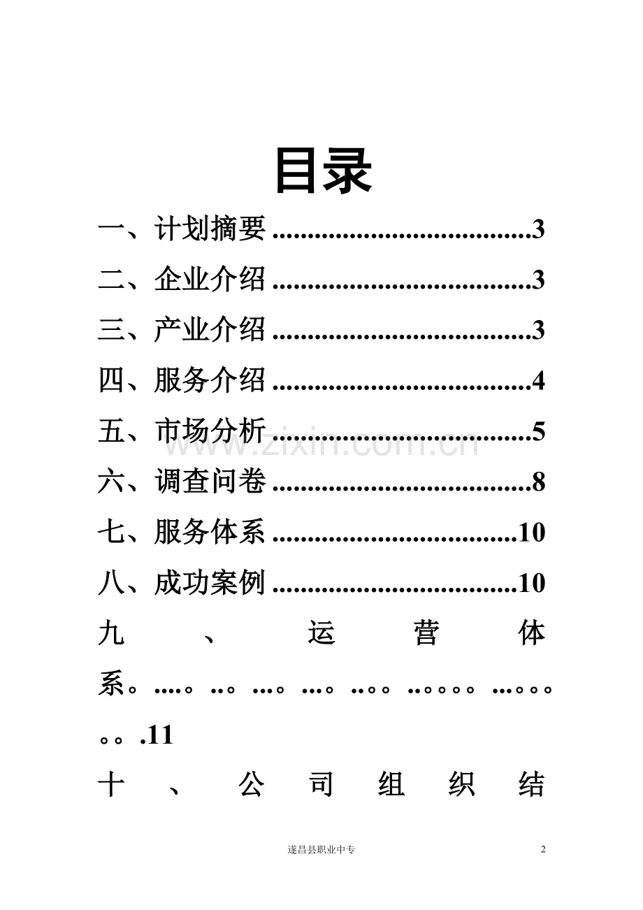 私家车车体广告--创业计划书.doc_第2页