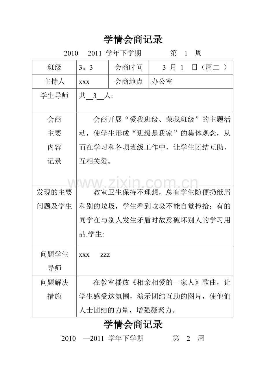 学情会商记录表.doc_第1页