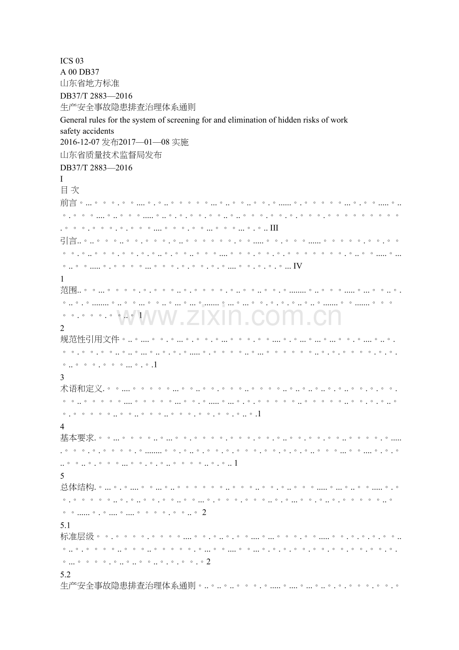 生产安全事故隐患排查治理体系通则.doc_第1页