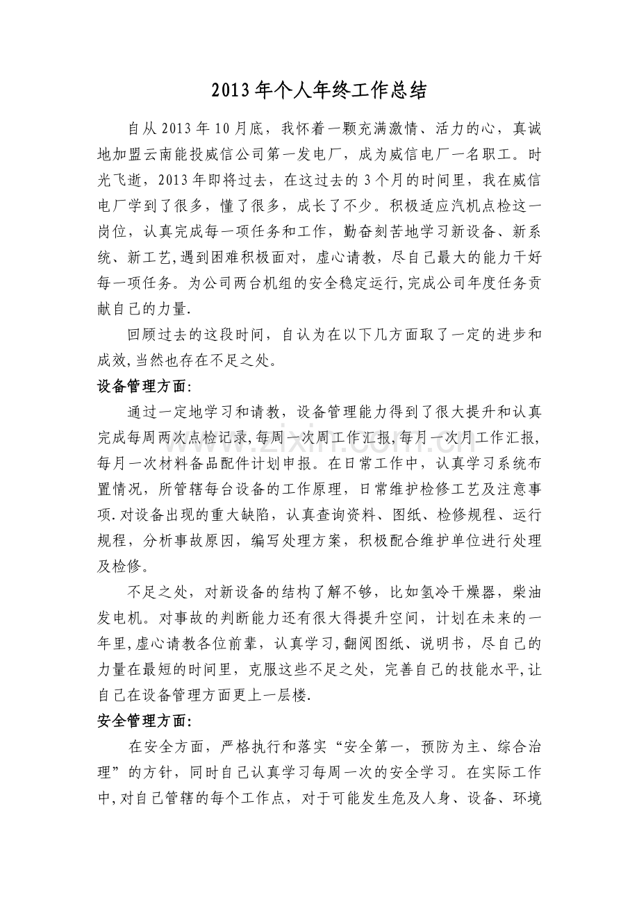 点检员年度总结.doc_第1页