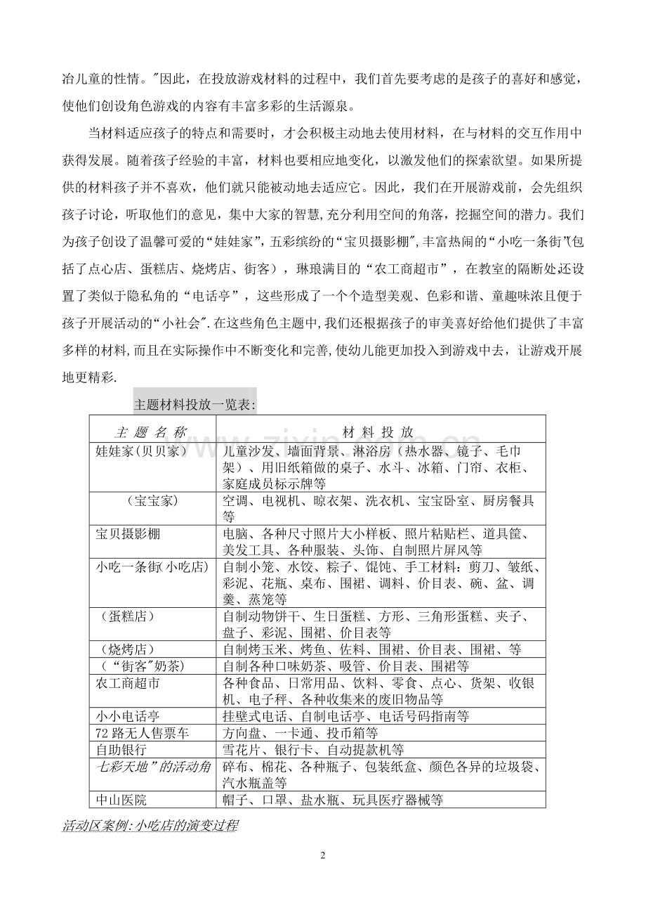 浅谈角色游戏材料的投放与调整.doc_第2页