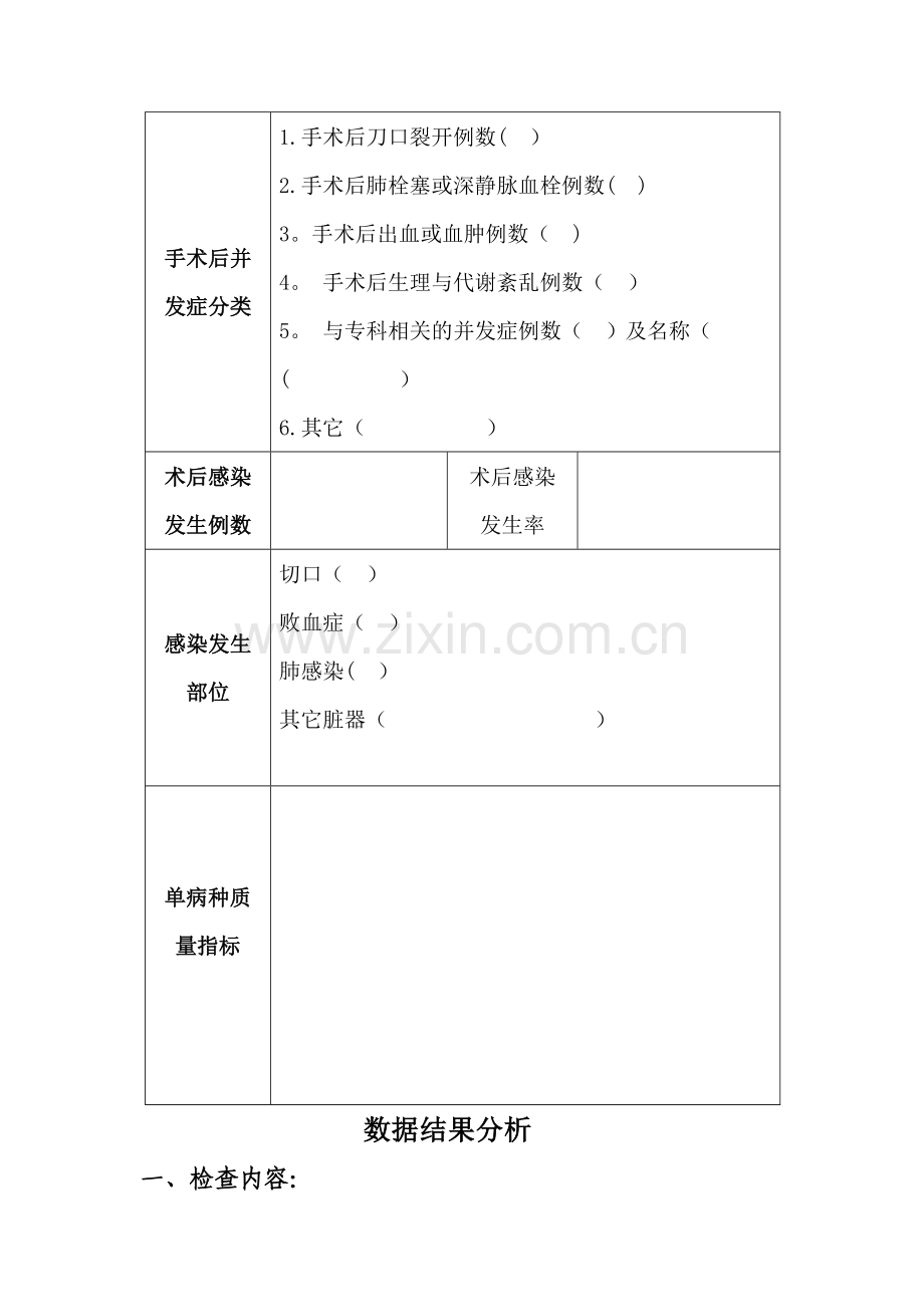 手术质量与安全指标及评价表.doc_第2页
