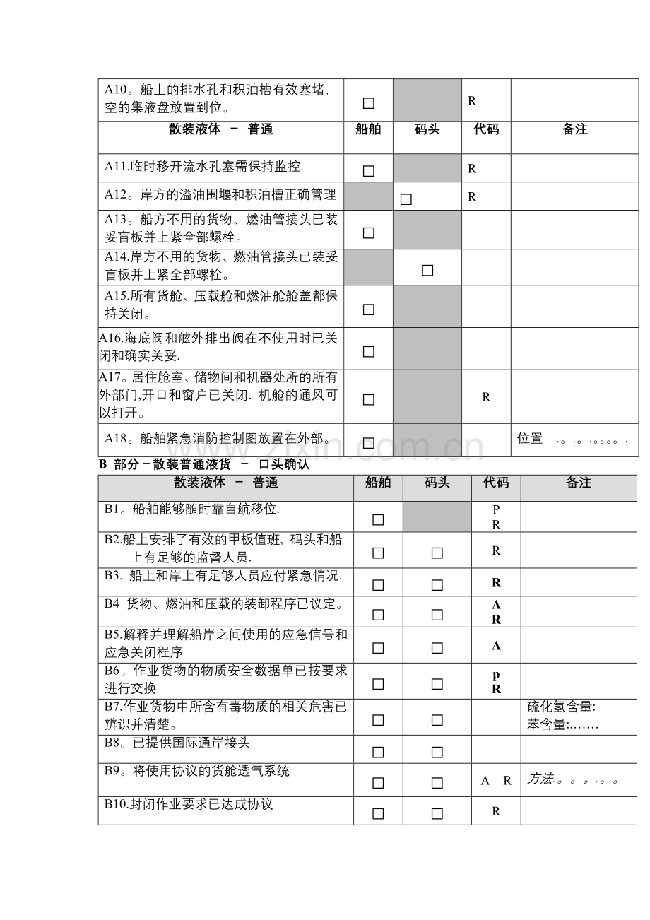 船岸安全检查表.doc_第2页