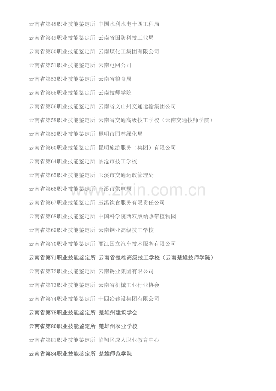 云南省职业技能鉴定所.doc_第2页