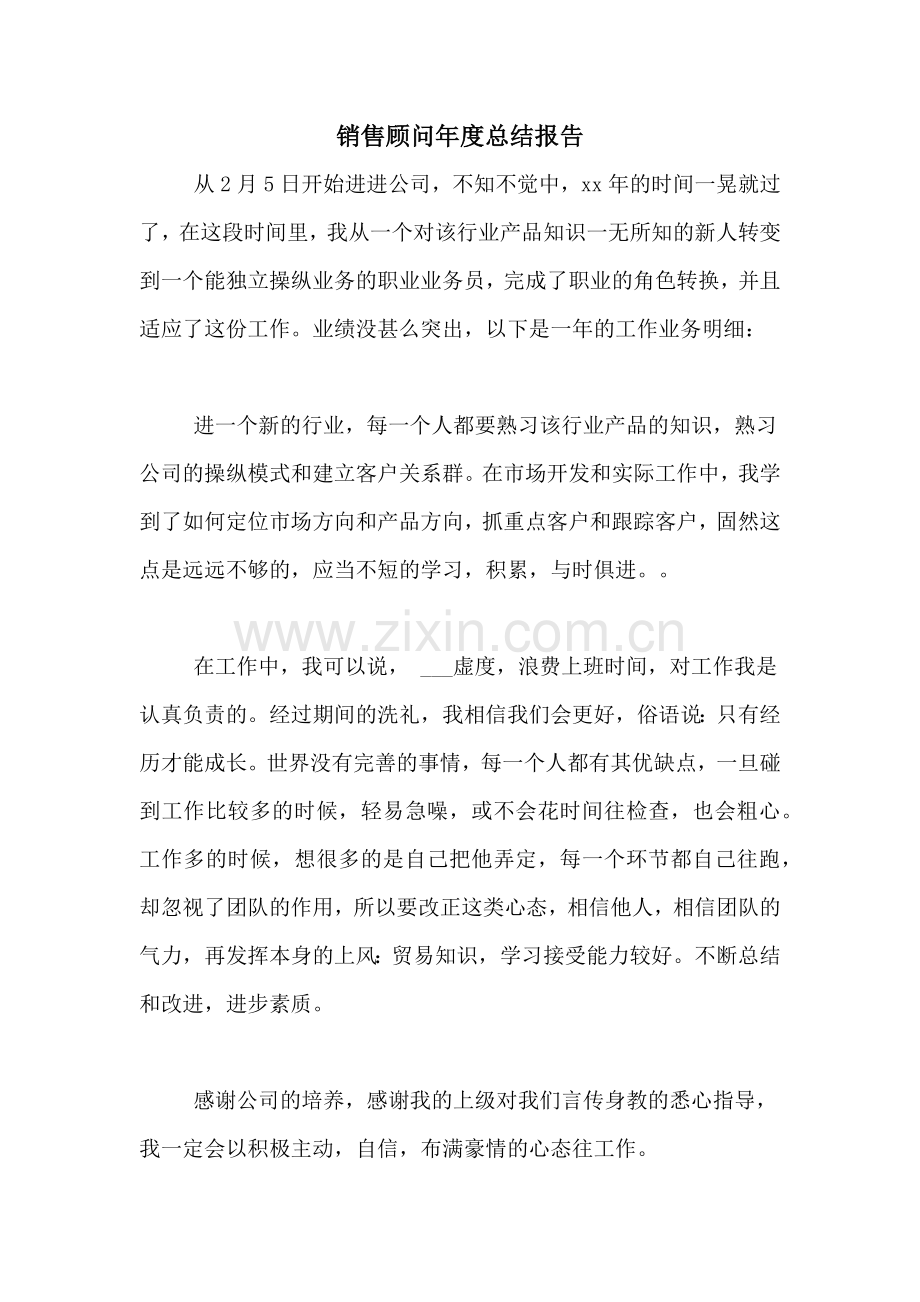 销售顾问年度总结报告.doc_第1页