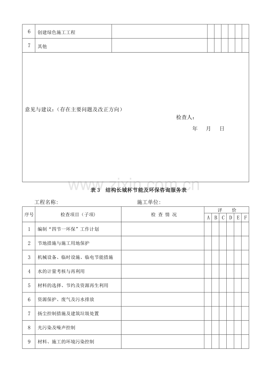 混凝土结构长城杯咨询服务表-试行.doc_第2页