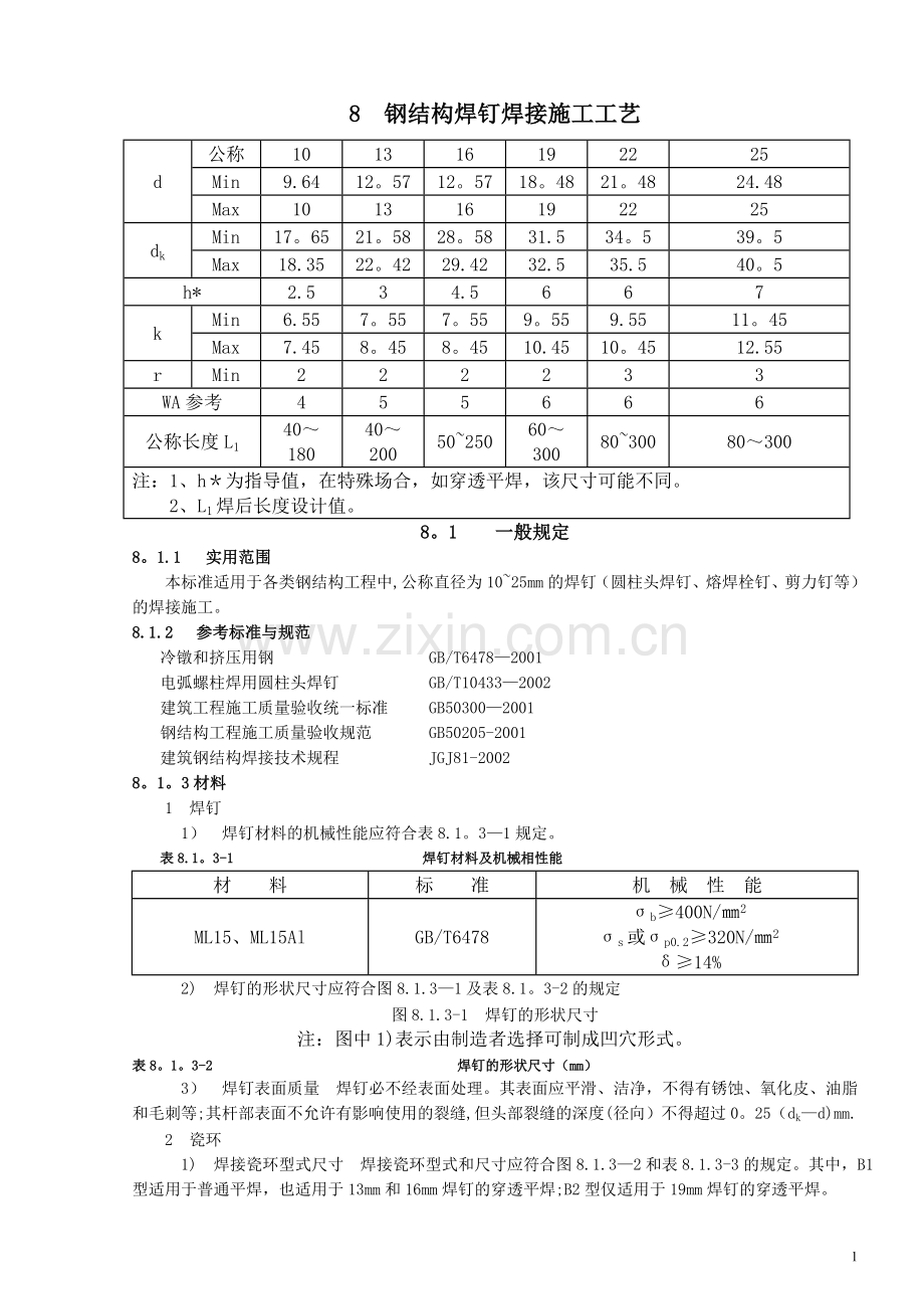 焊钉焊接施工工艺.doc_第1页