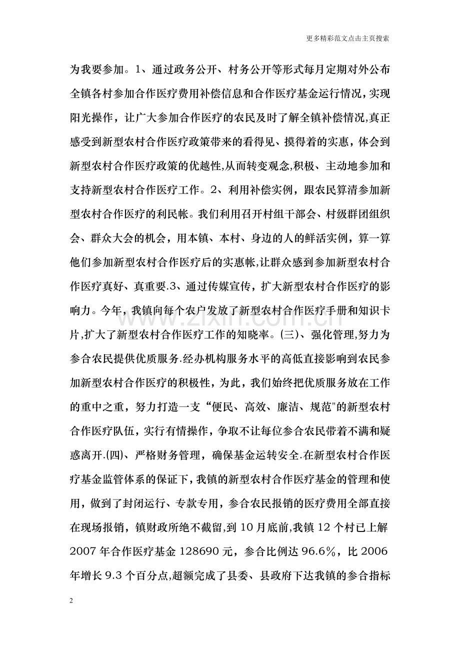 乡镇农村公共卫生工作总结.doc_第2页