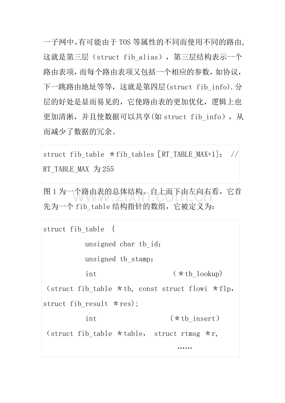 山西长治供电公司-Linux路由表的结构与算法分析-20160420.doc_第2页