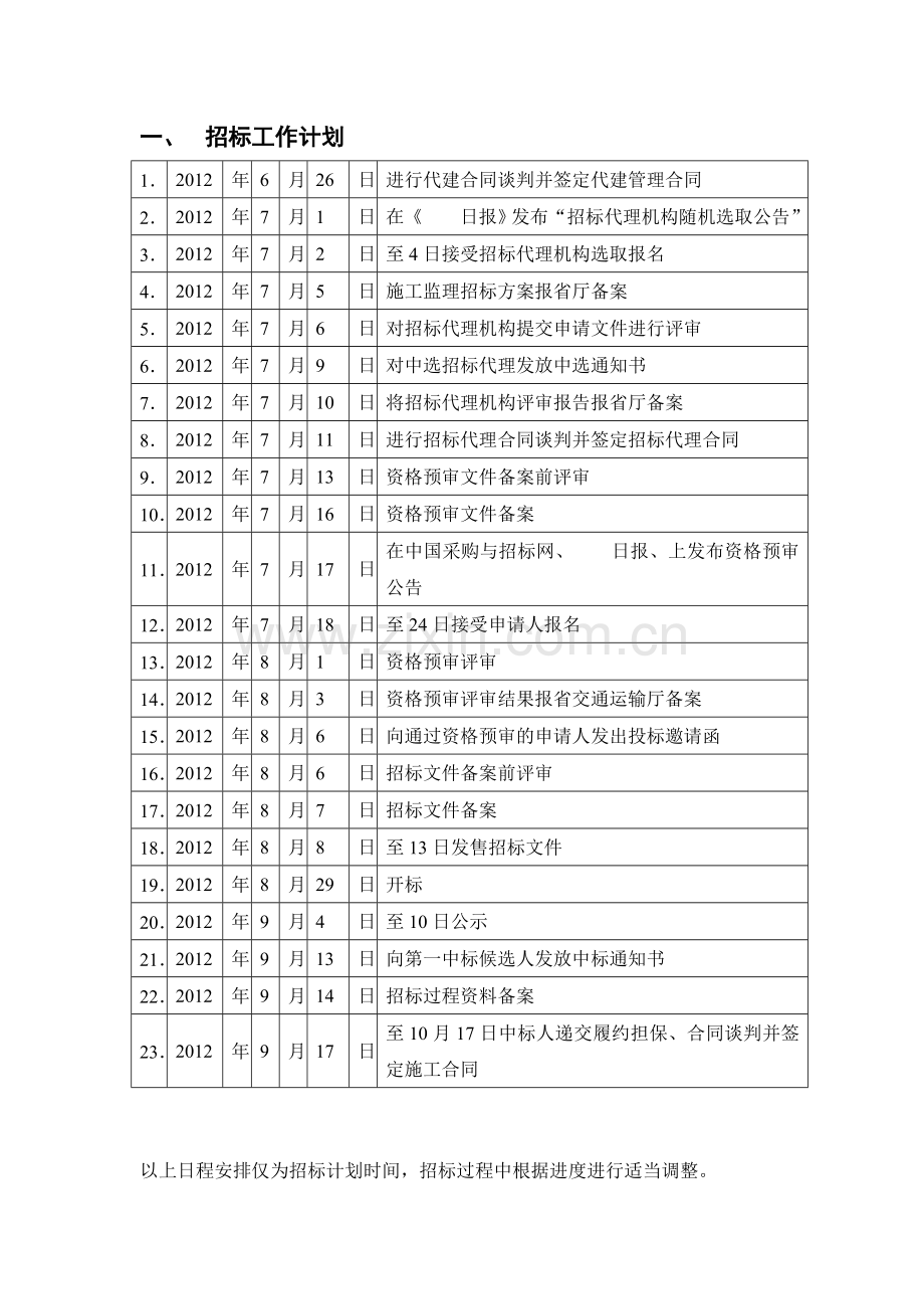 招标工作计划.doc_第1页