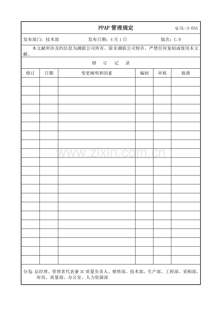 PPAP管理规定.docx_第1页