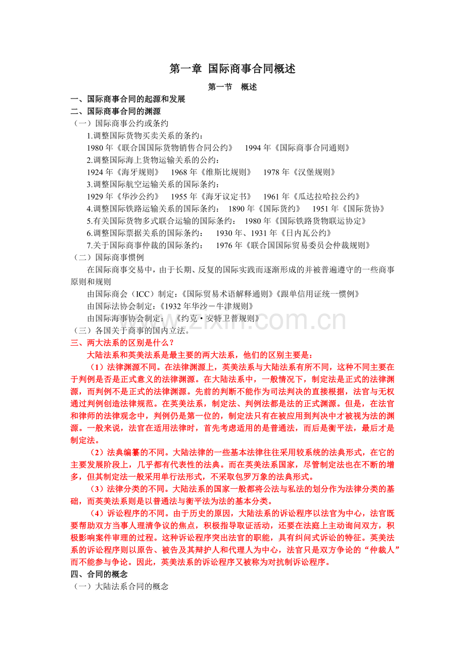 国际商事合同.docx_第1页