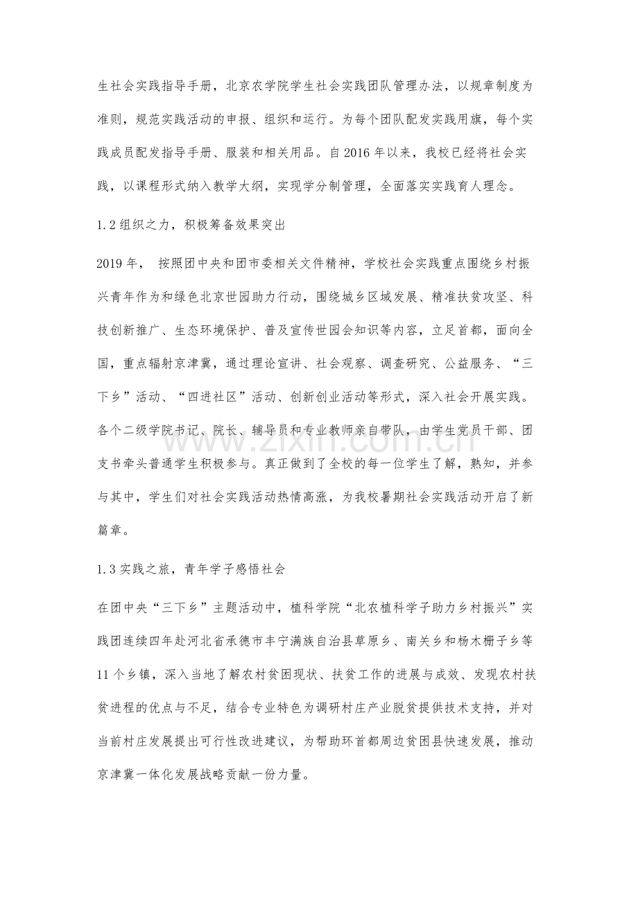 高校社会实践育人过程总结与存在问题分析.docx_第2页