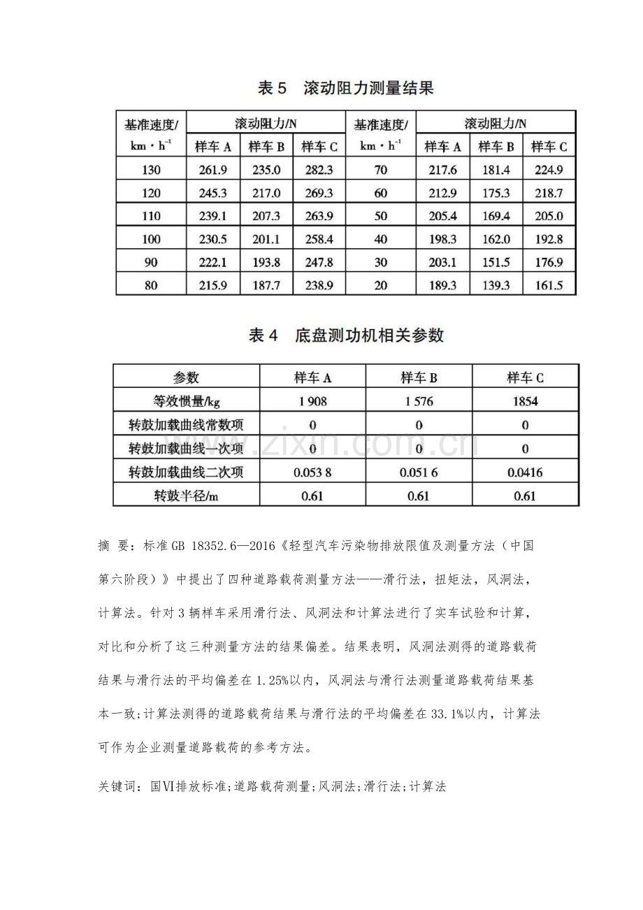 轻型汽车道路载荷测量方法对比试验研究.docx_第2页