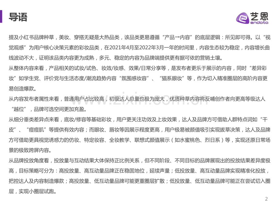 2022年小红书彩妆品牌营销洞察.pdf_第2页
