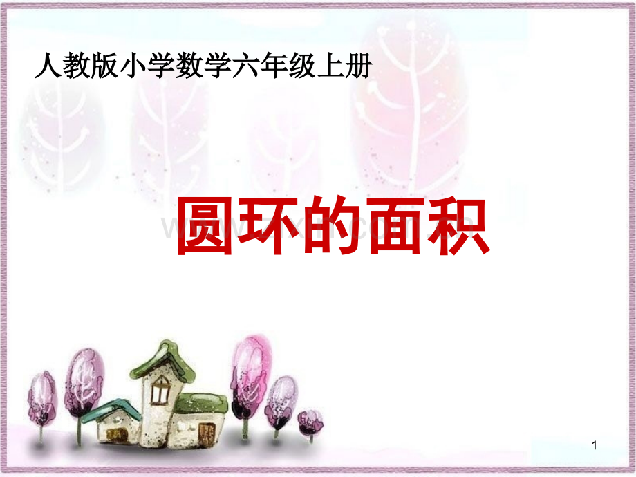 圆环的面积解决问题-.ppt_第1页